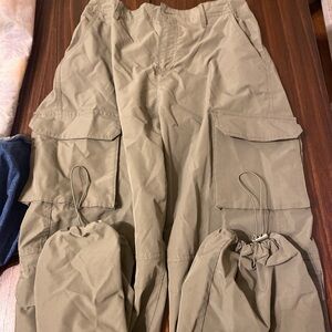 Women’s  Tan Cargo Pants